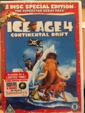 ICE AGE 4 CONTINENTAL DRIFT DVD Ray Romand (2012)