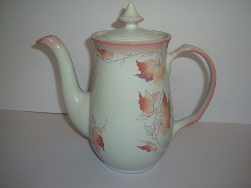 Denby twilight coffee pot - coffee,