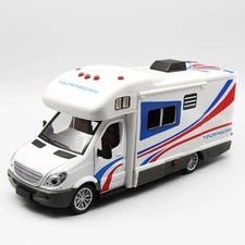 1:32 Luxury Motorhome Camper Van Model Car Diecast Kids Toy Vehicle Sound Light