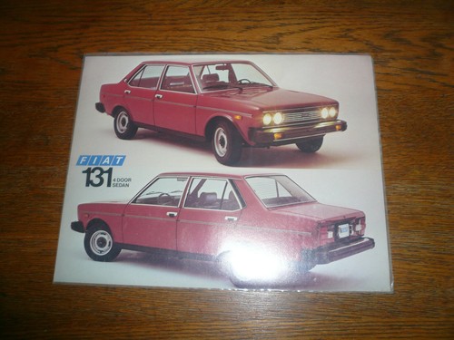 1975 fiat 131 door sedan - fiat,