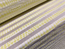 Organza Woven Burnout Stripe