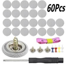 60Pcs Car Roof Lining Liner Repair Kit Fix Sagging Headliner Pins Buckle Rivet