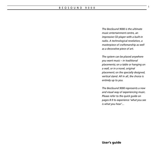Operating instructions bang - instructions,