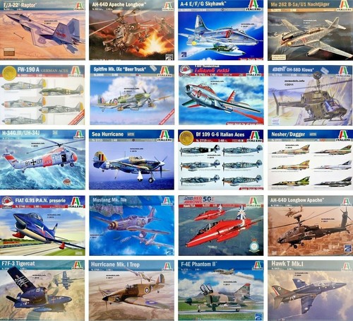Italeri planes aircraft - italeri,