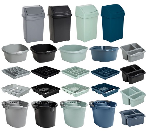Kitchen set 25l swing bin - set-,