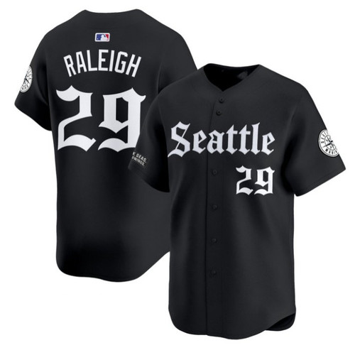 Cal raleigh jersey - jersey, black
