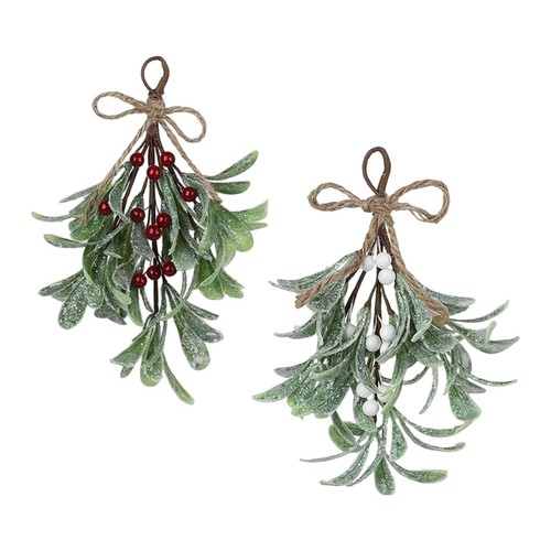 Christmas mistletoe decor with - christmas,