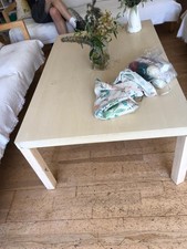 Ikea Pine wood coffee table named Lack