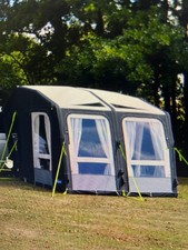 Kampa Rally Air 260 Pro Awning plus elec pump ground sheet & squares and pegs