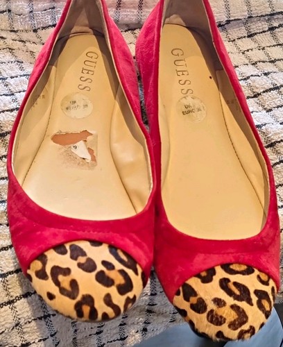 Guess women red suede - women’s,