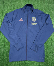 Arsenal FC Adidas 2020 Navy Tracksuit Top Jacket | Mens Adult XS Small Football
