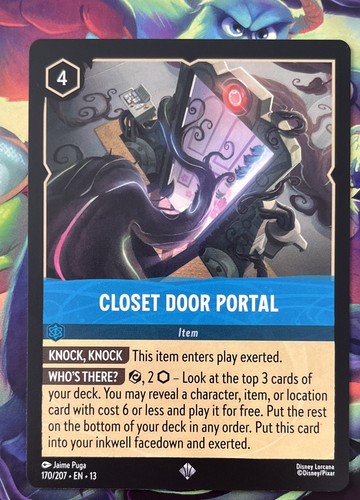 Closet door portal - closet, 170/207