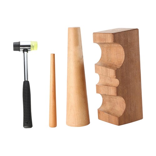 Wooden swage block - wooden, kit