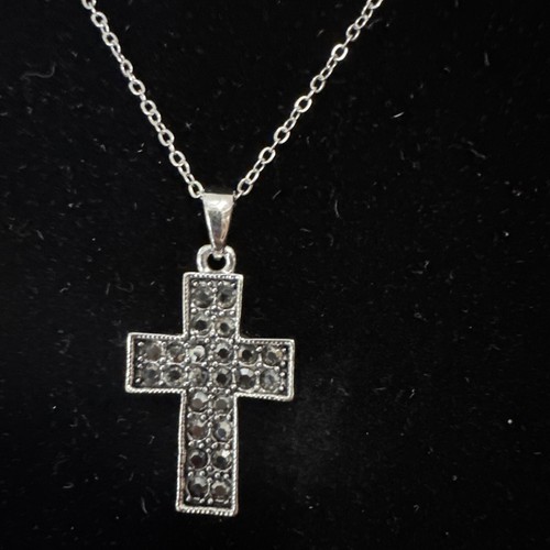 Dazzling cross pendant - dazzling,