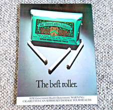 THE THREE CASTLES 1970s - FRAMEABLE ORIGINAL CLASSIC CIGARETTE TOBACCO ADVERT