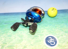 Abu Garcia Blue max low profile baitcaster multiplier reel LHW