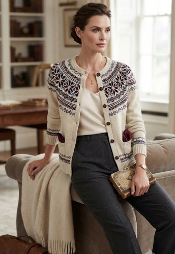Fatface cardigan nordic - fatface,