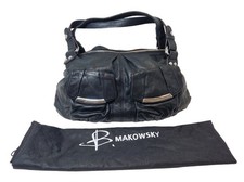 B Makowsky Hand Bag Black