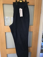 George Asda Navy Chinos Size 16