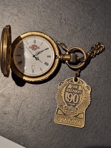 Harley davidson pocket watch - davidson,