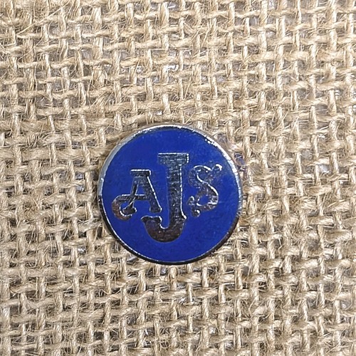 Vintage ajs motorcycles enamel - vintage,