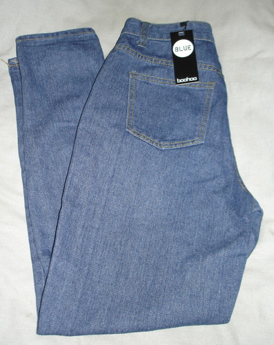 Boohoo mid rise ripped knee - rise,