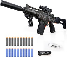Toy Gun with Soft Bullet Foam, Electric Shooting Blaster Toy for 14+ Age Kids &