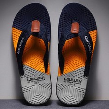 Mens Classic Flat Slip On Flip Flops Summer Beach Casual Holiday High Quality UK