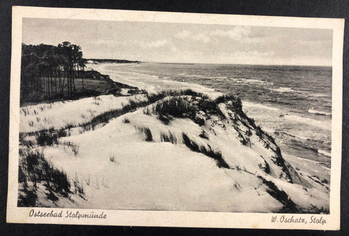Postcard baltic sea resort - postcard,