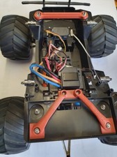 Carbon Fibre Reinforced Front and Rear Chassis Brace Tamiya Lunchbox