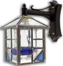 LEADED LANTERN OUTDOOR WALL