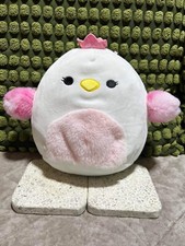Alyssa the Swan Squishmallow 7.5" Plush Soft Toy Squishy Bird White 