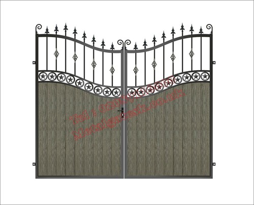 Garden gates double - gates, |