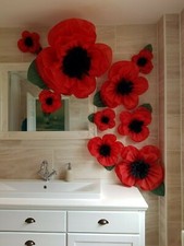 poppy red remembrance day