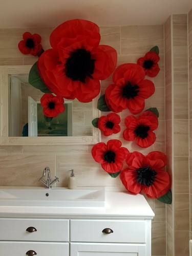Poppy red remembrance day - red,
