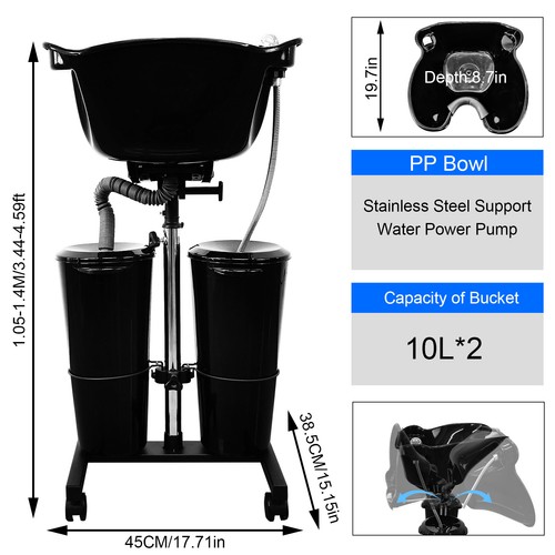 Mobile hair washing station - hair,