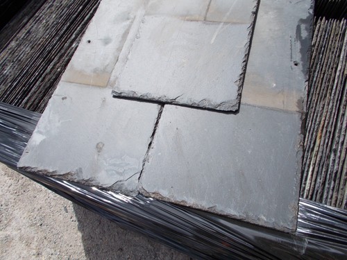 Reclaimed roof slates x - roof,
