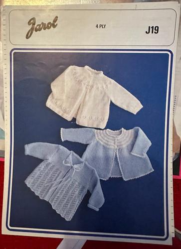 Vintage knitting pattern jarol - vintage,