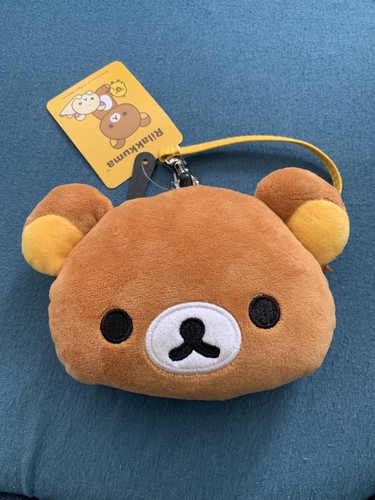 Rilakkuma plush keychain card - plush,