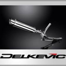 Suzuki DL650 V-Strom 2017-2023 350mm Round Stainless Exhaust Silencer Can Kit