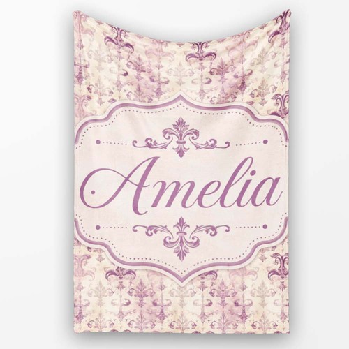 Soft fleece blanket shabby - soft,