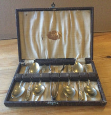 Vintage apostle spoons and