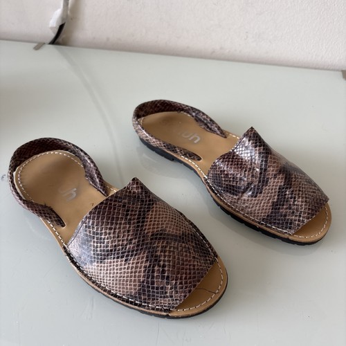 Schuh brown snake print - brown,