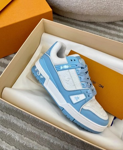 Men leather sneakers - l,