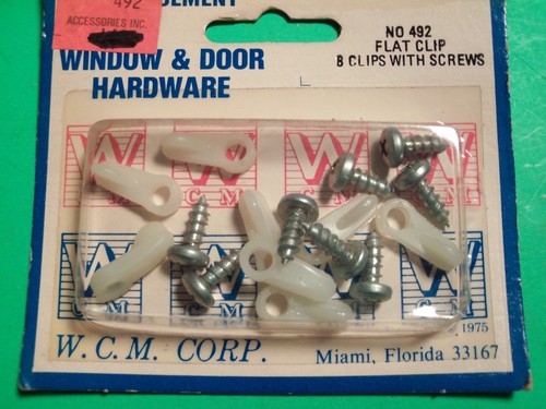 Window door hardware mount - door,
