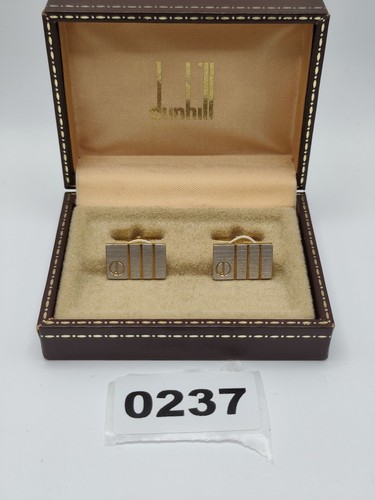 Dunhill two tone rectangular - tone,