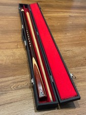 BCE Custom Snooker Cue 2 Piece 57” With Hard Case 498g + chalk