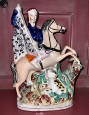 RARE STAFFORDSHIRE FLATBACK