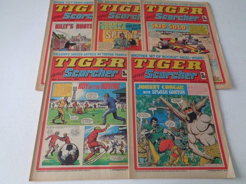 Tiger and scorcher comics - scorcher,