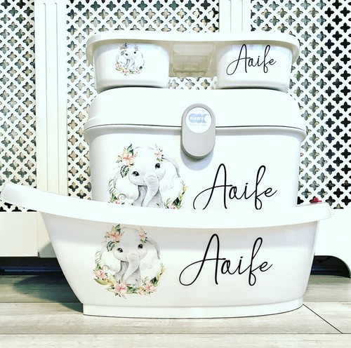 Personalised baby bath - baby,